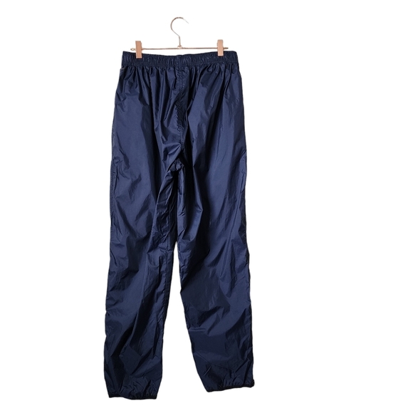 REEBOK x VINTAGE 90s warm up track pants in Navy nylon size L - Picture 2 of 11